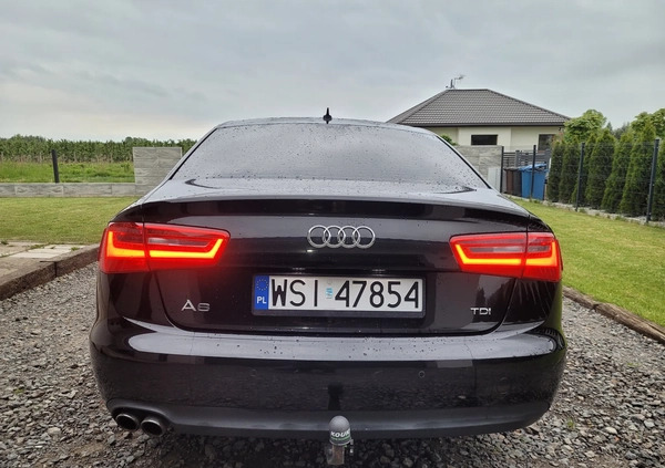 Audi A6 cena 47500 przebieg: 249000, rok produkcji 2012 z Siedlce małe 154